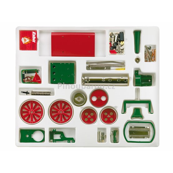 Stavebnice parního válce Wilesco D375